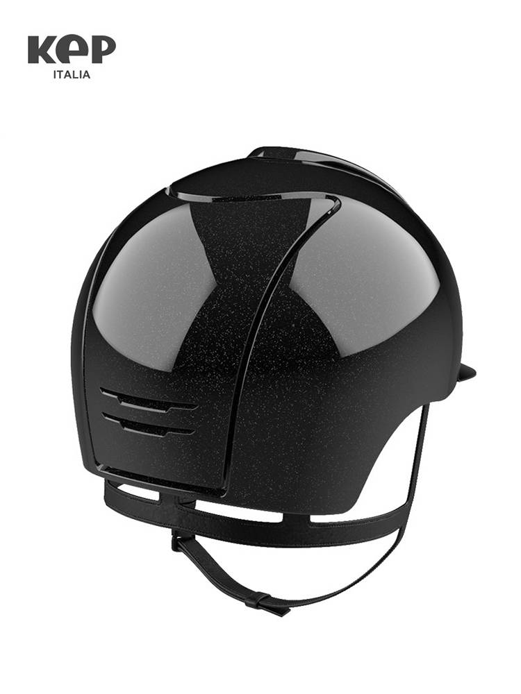 KEP Equestrian helmet Italy imported diamond black Cromo Diamond Cavaliers helmet riding helmet