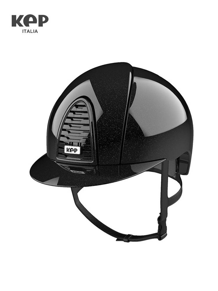 KEP Equestrian helmet Italy imported diamond black Cromo Diamond Cavaliers helmet riding helmet