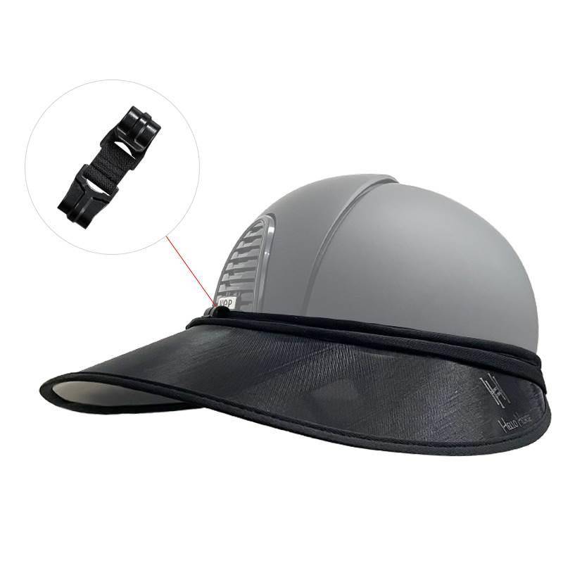 THE HORSE HELMETS ARE UV-RESISTANT AGAINST THE SUN CAPS