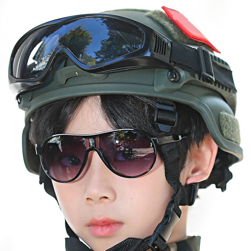 Children's Special Forces Honor Magic Much Armor Anti -Anti -Chicken Toy Set Tactical Vest -to -Level Three -Ceette Equipment