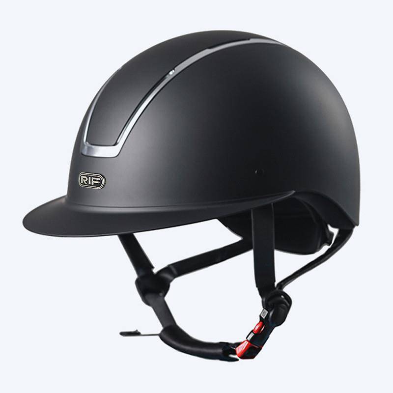 RIF Equestrian helmet riding helmet, fashion minimalist equestrian barrier barrier helmet, big hat, head helmet EU security certification