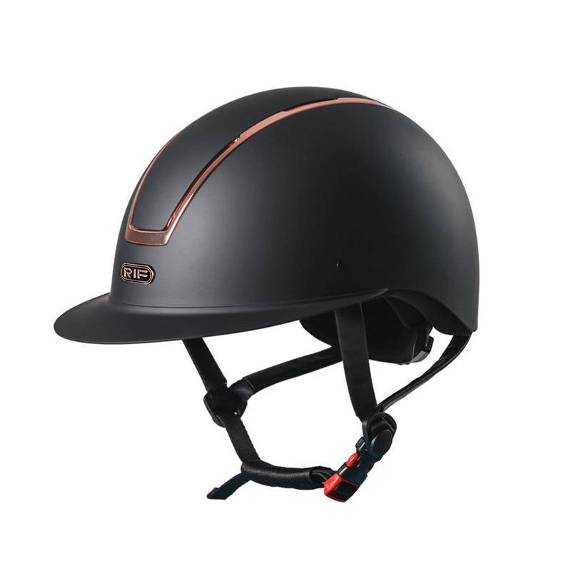 RIF Equestrian helmet riding helmet, fashion minimalist equestrian barrier barrier helmet, big hat, head helmet EU security certification