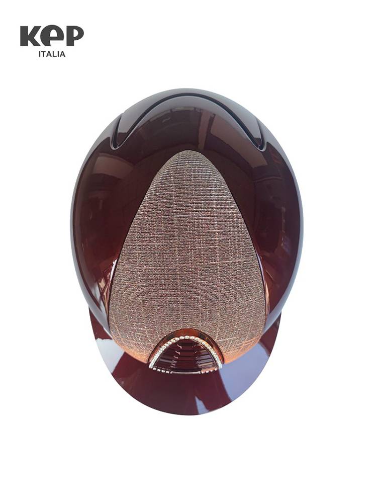 Italy imported KEP Equestrian horse riding helmet Red Cromo2.0 Metal Knight Safety Helmet