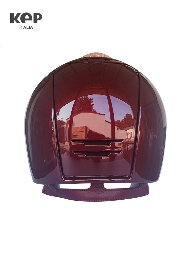 Italy imported KEP Equestrian horse riding helmet Red Cromo2.0 Metal Knight Safety Helmet