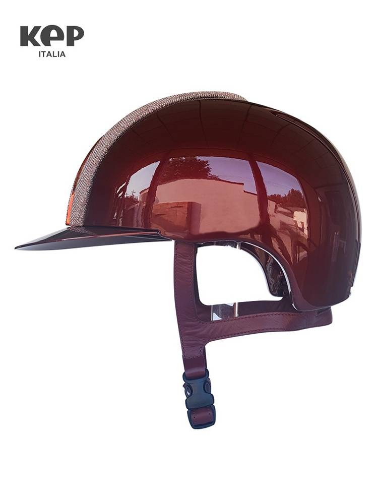 Italy imported KEP Equestrian horse riding helmet Red Cromo2.0 Metal Knight Safety Helmet