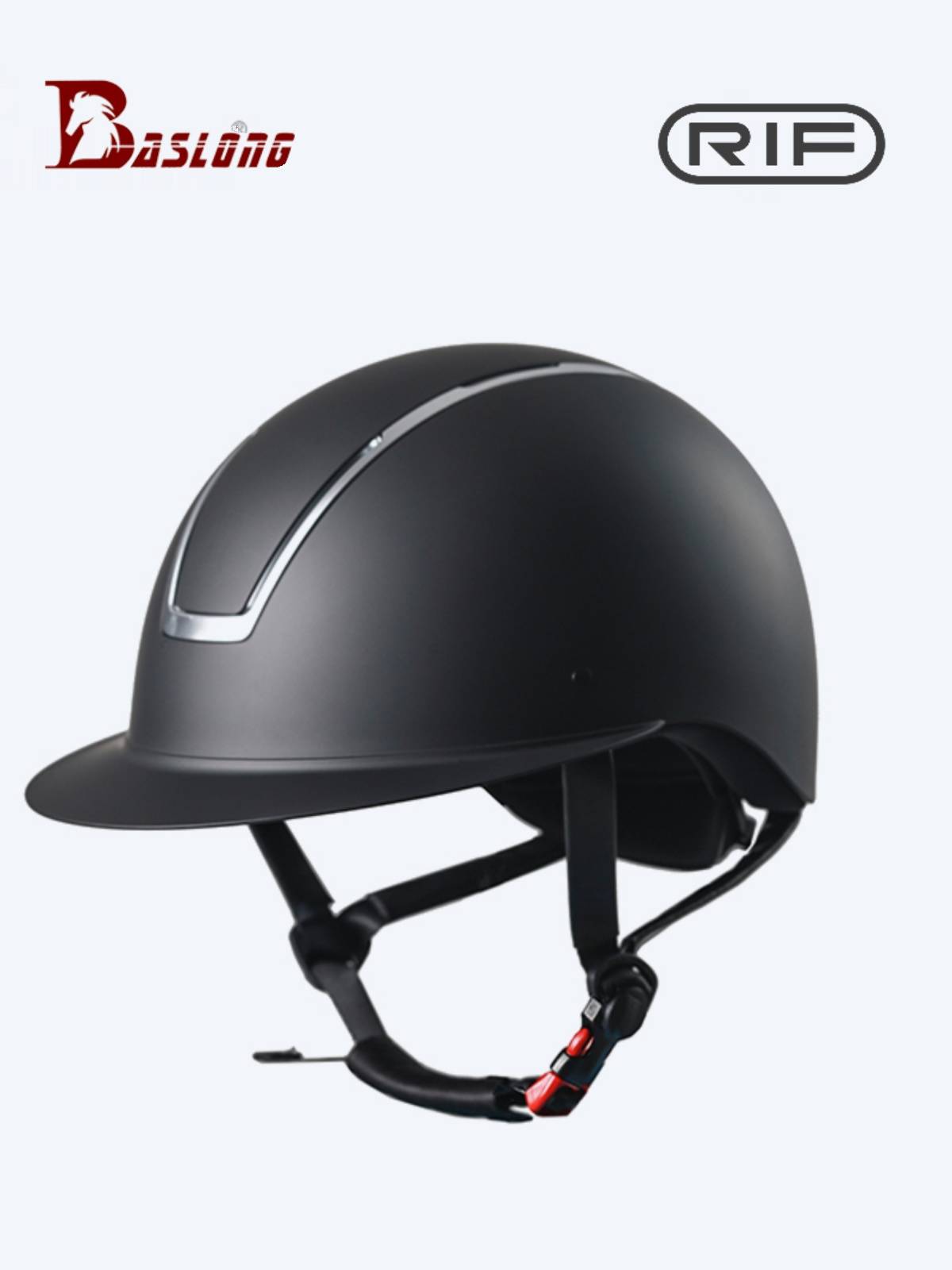 RIF Equestrian helmet riding helmet, fashion minimalist equestrian barrier barrier helmet, big hat, head helmet EU security certification