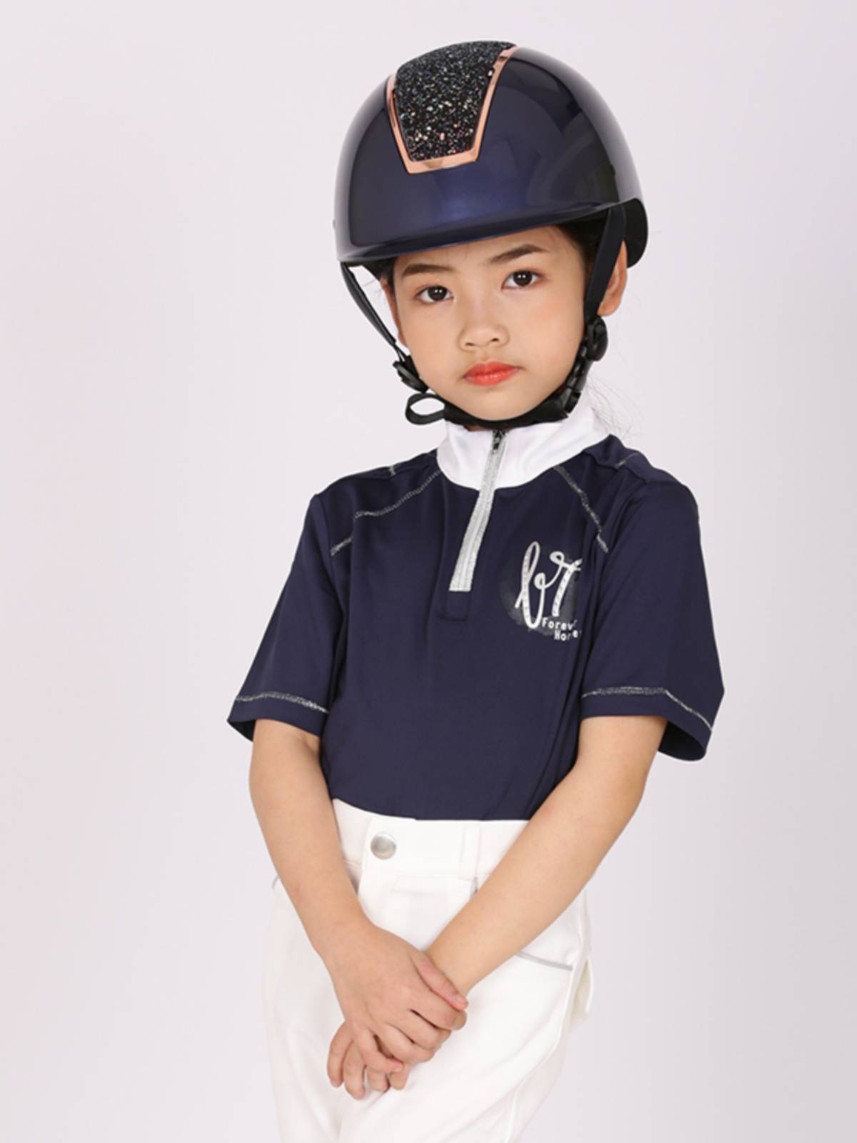 RIF Children's Equestrian helmet fashion equestrian obstacles helmet helmet men and women riding helmet helmets big brim EU certification