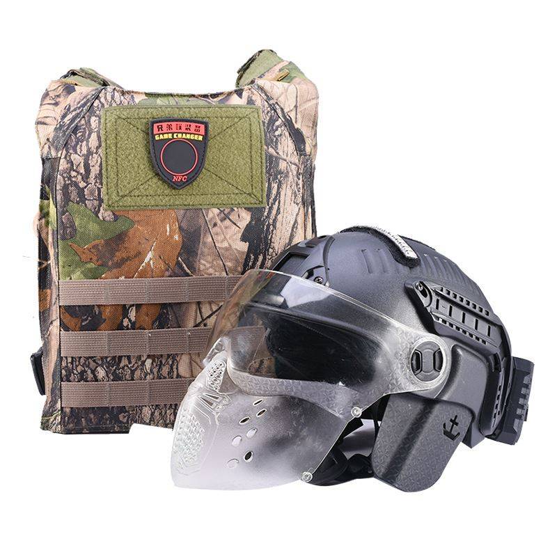 Factory direct selling real -life Jedi survival chicken actual combat system judge equipment tactical helmet vest