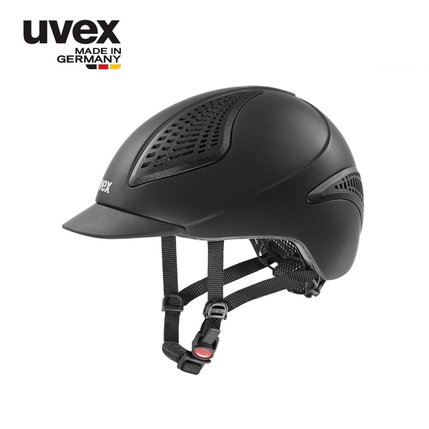Exxential II light model male girl equestrian helmet Germany native import UVEX Youvez