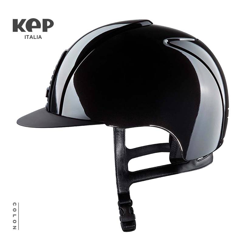 KEP Equestrian helmet Italian imported black knight helmet riding helmet helmet Children adult riding helmet