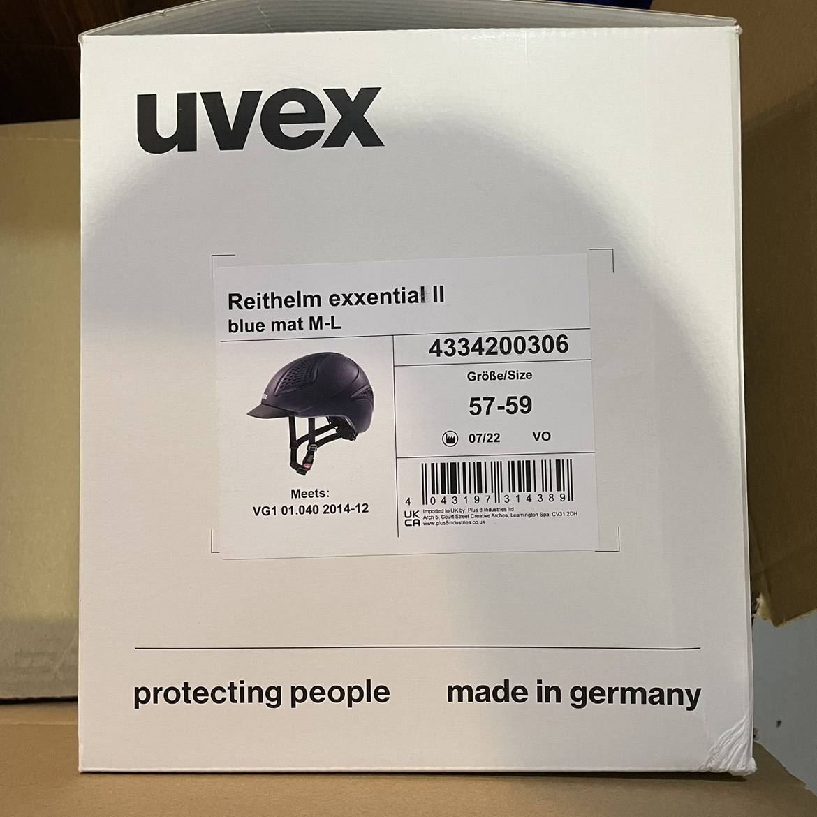 New Store special offer in Germany UVEX Exxential II 57-59 equestrian helmet