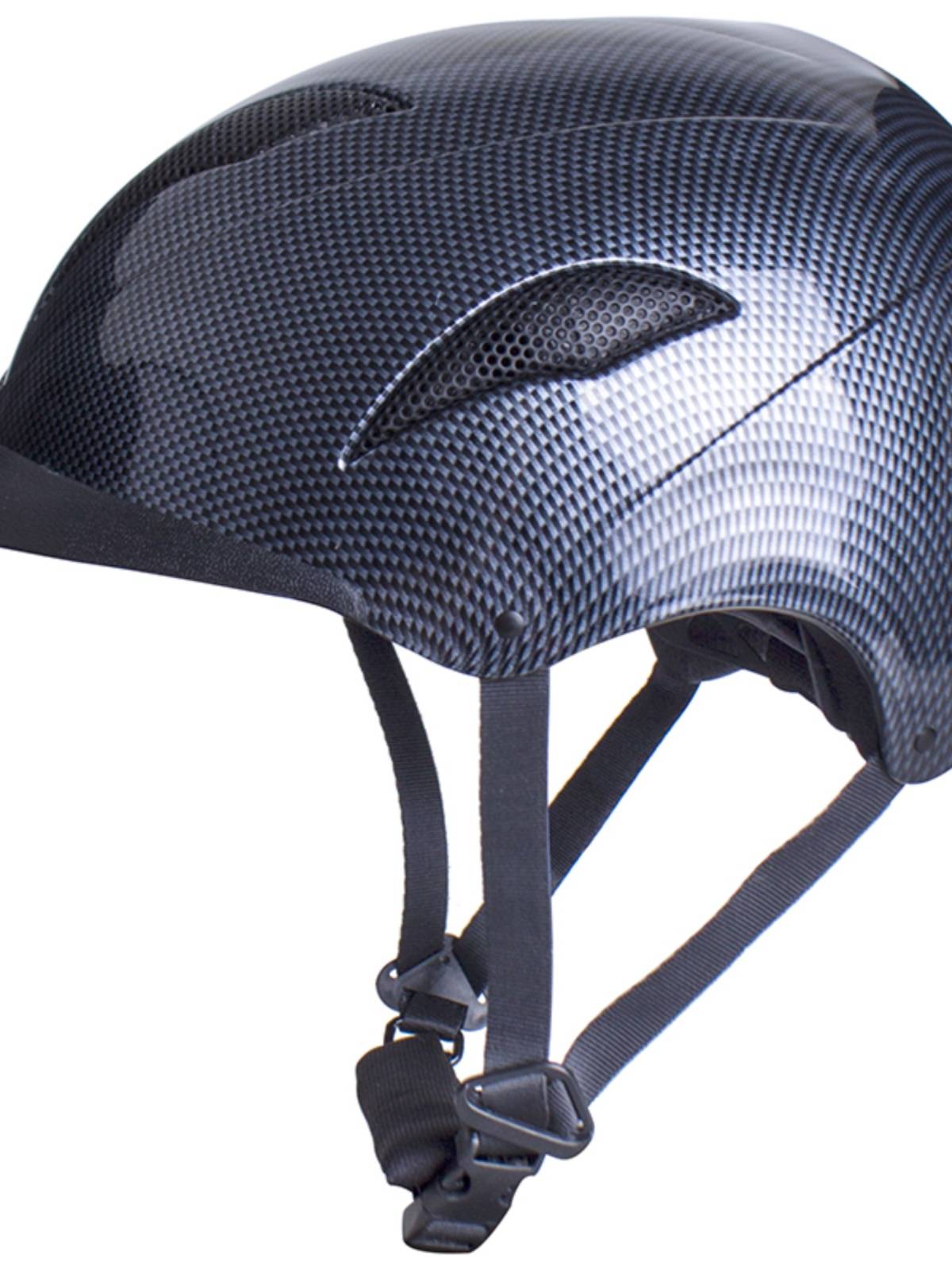 BR carbon fiber texture equestrian helmet can adjust the horse riding helmet Rocky horse horses 8101226