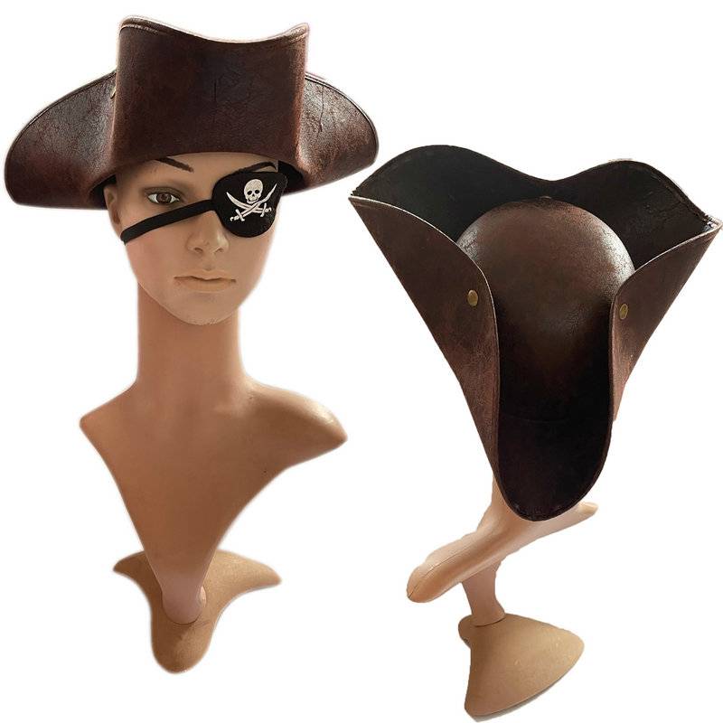 Captain Captain Triangle Hat Prop Mask Mask Ancient Roman Egyptian French Hat Viking Helmet Pirate Hat Magic