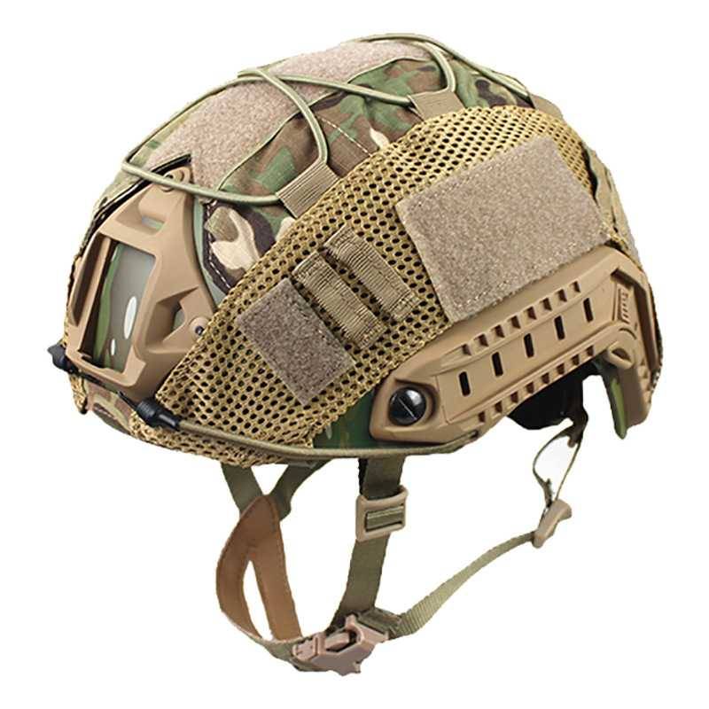 Amazon FAST helmet camouflage helmet loose tight rope camouflage CP Russian little green man tactical helmet