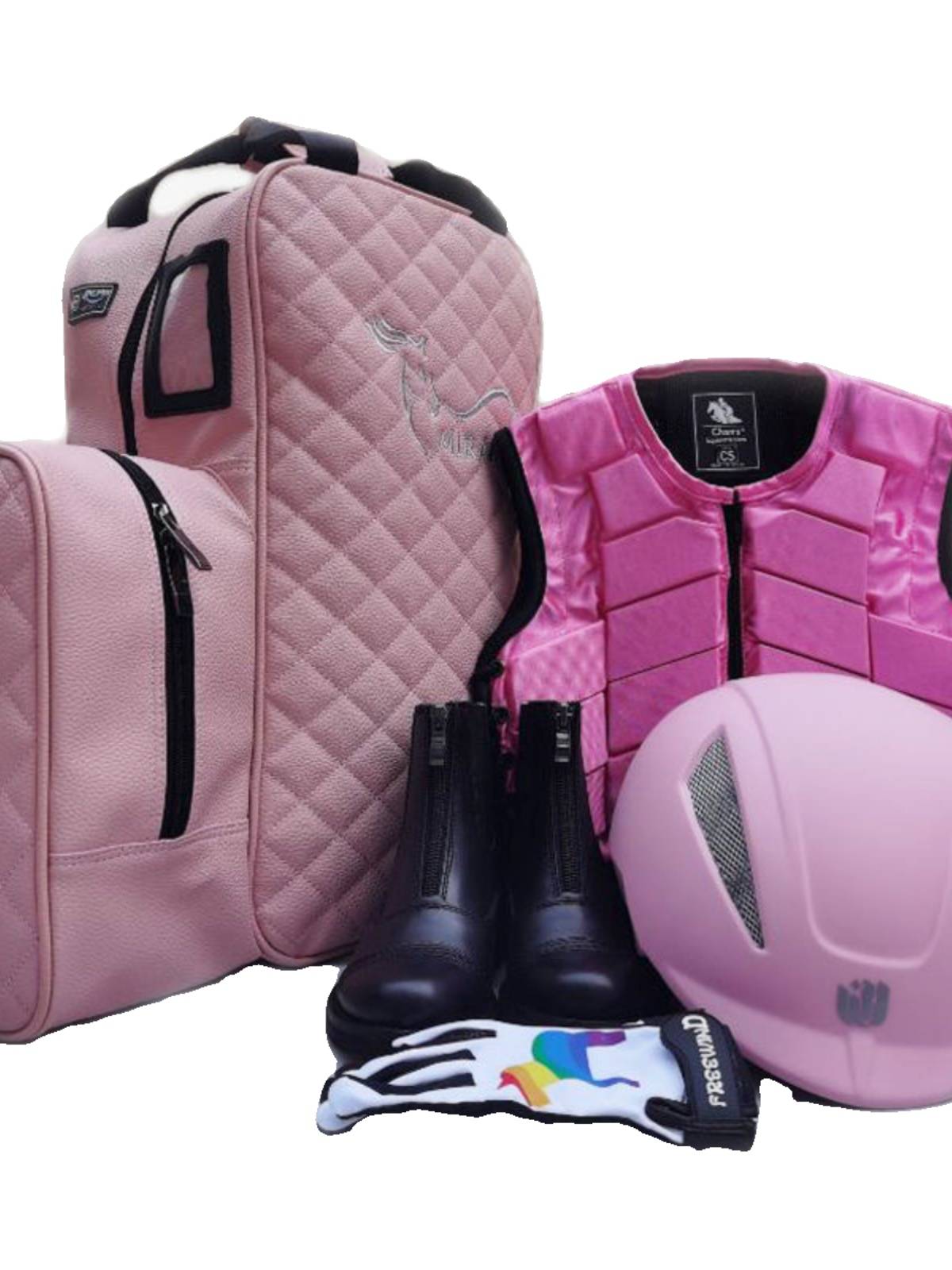 Children's equestrian bag backpack adult equestrian equipment bag boots bag helmet bag shoulder bag knight backpack