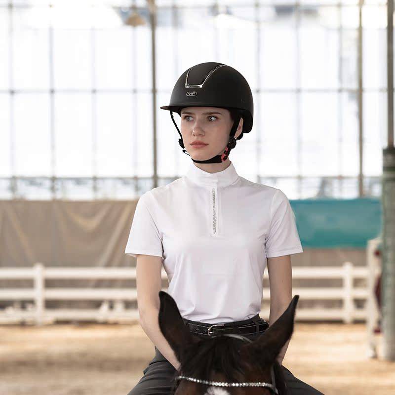 RIF Equestrian helmet Cavaliers Hat Horse Horse Equipment Adjustable Horse Riding helmet EU security certification