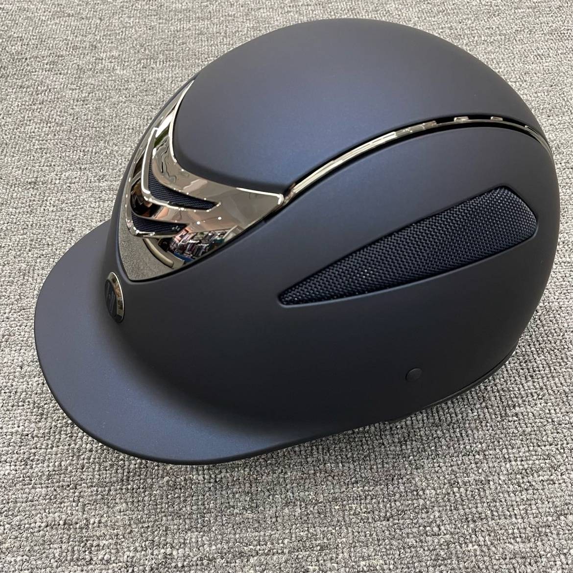American imported one -blue equestrian helmet Rider helmet helmet for adult teenager the same obstacle helmet