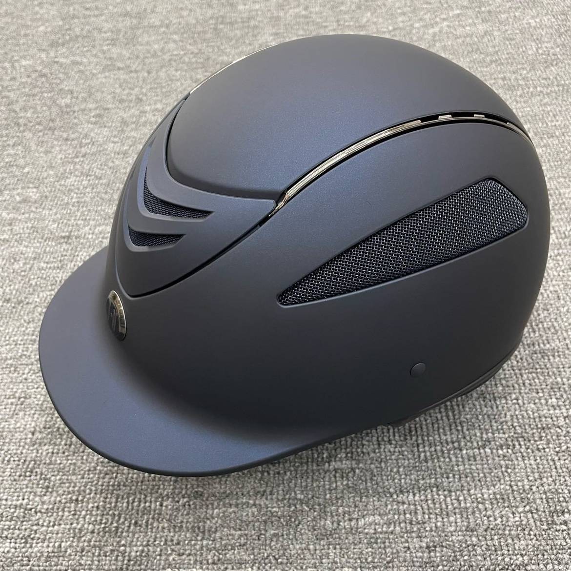 American imported one -blue equestrian helmet Rider helmet helmet for adult teenager the same obstacle helmet