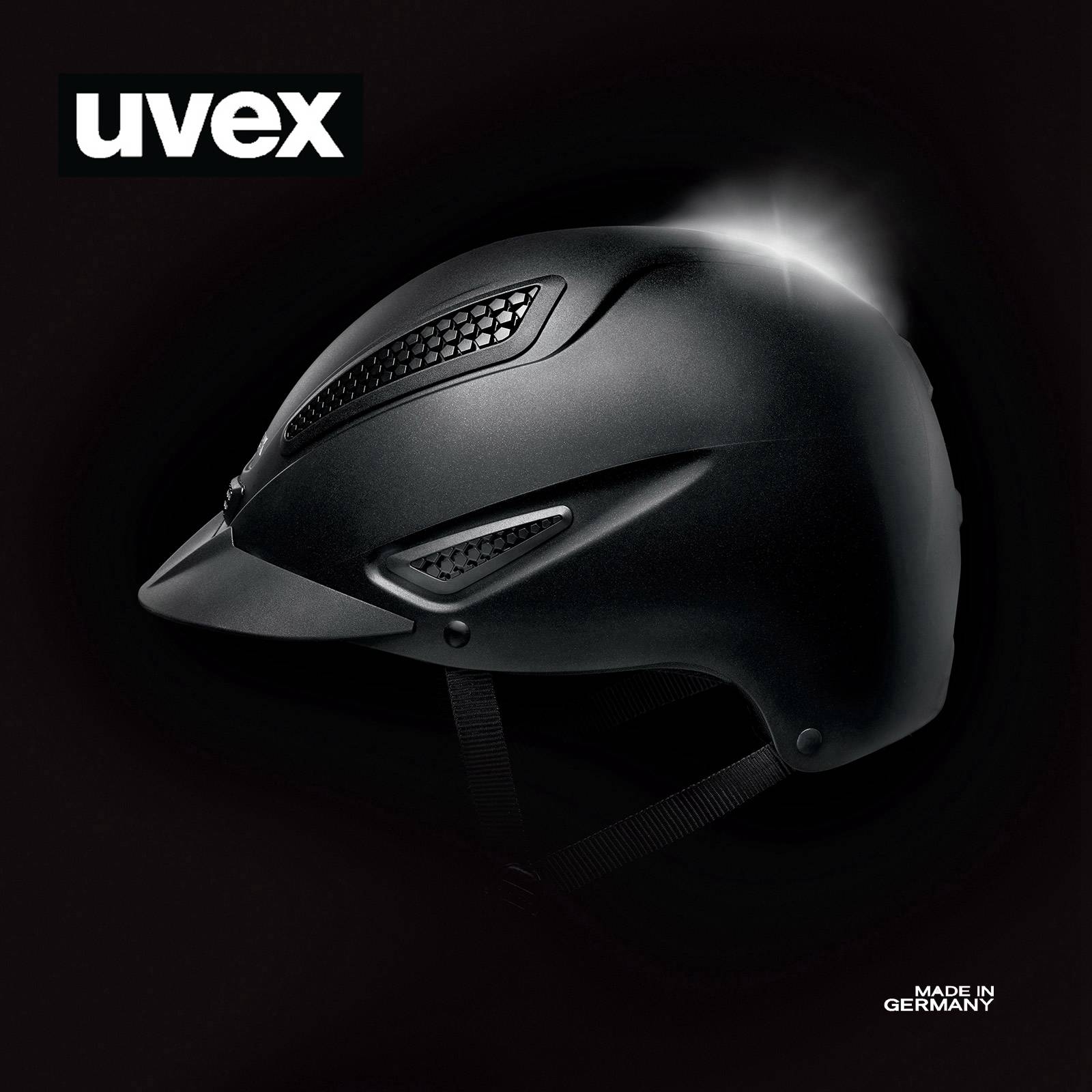 German UVEX dynamic Perfexxion second-generation classic men's and women's equestrian helmet imports-special offer