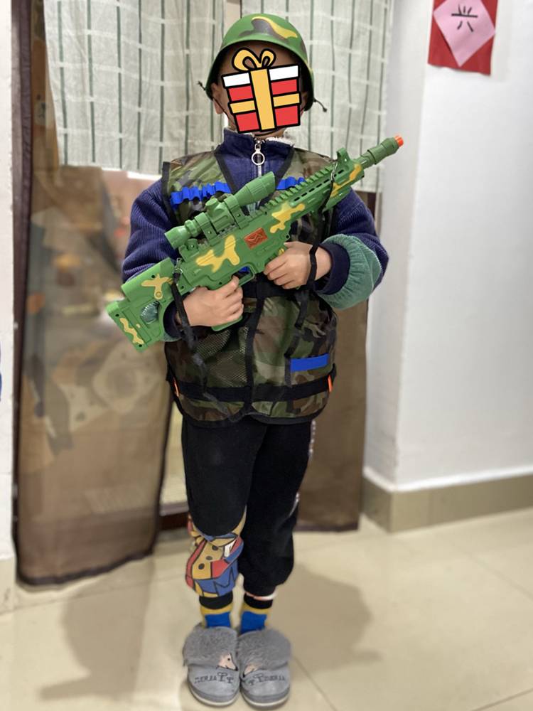 Kindergarten camouflage vest tactical vests summer thin air -breathable soldiers field game children's performance service