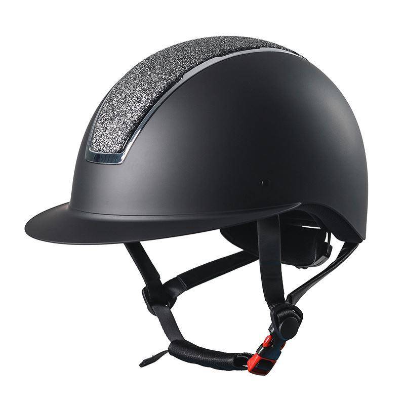 RIF equestrian helmet riding helmet helmet helmet helmet big hat eaves, equestrian helmet EU certification adjustable