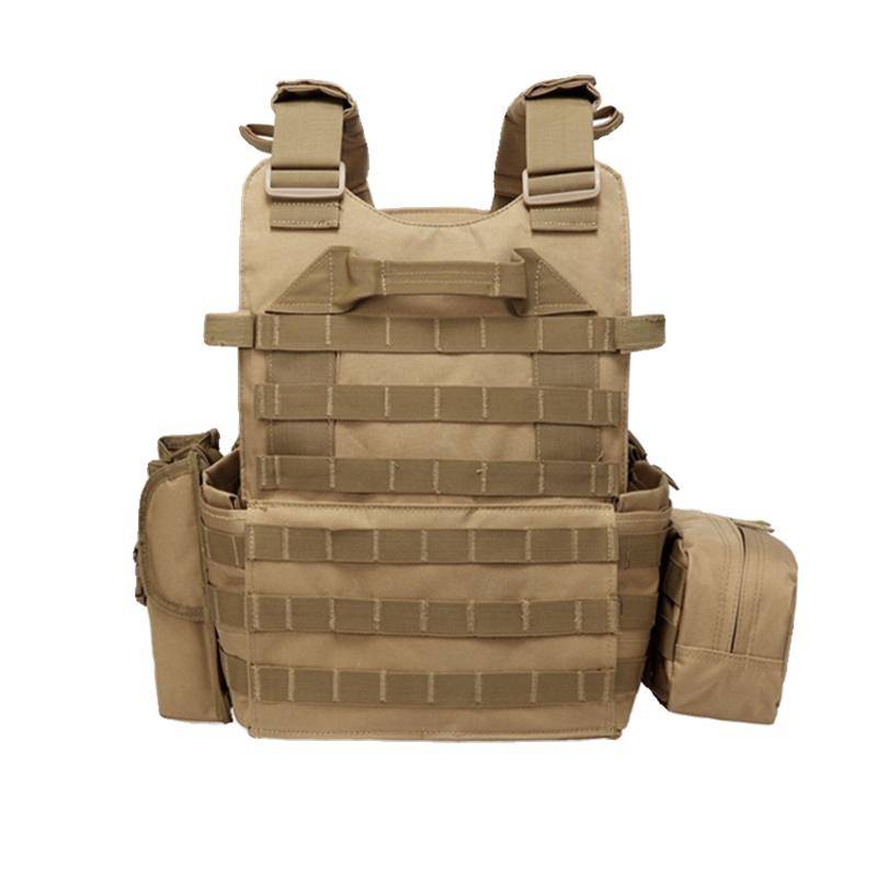 Children's tactical vest Outdoor real -life CS vest, chicken game helmet, third -level nail camouflage clothes performance service