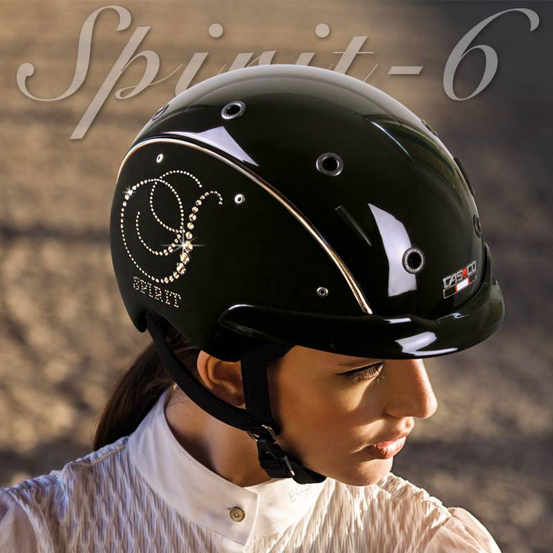 Germany imported CASCO Equestrian helmet dance barrier helmet bright crystal light -type light -type riding hat Western giant
