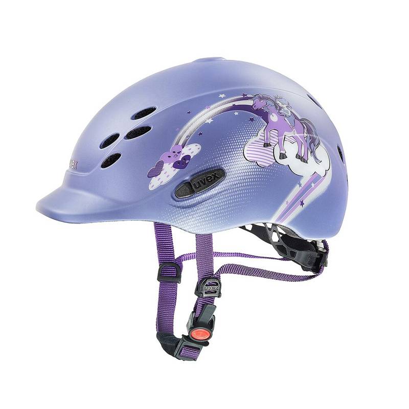 German UVEX Equestrian helmet Children's helmet air -to -equivor helmet safe anti -slip EU certification professional cycling helmet