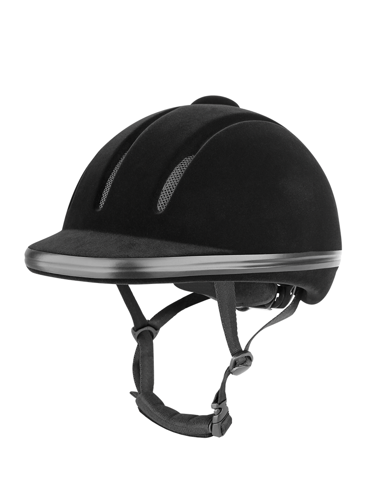 2024 new Cavassion Equestrian velvet helmet Summer horse riding helmet rider rider adjustable horse riding cap