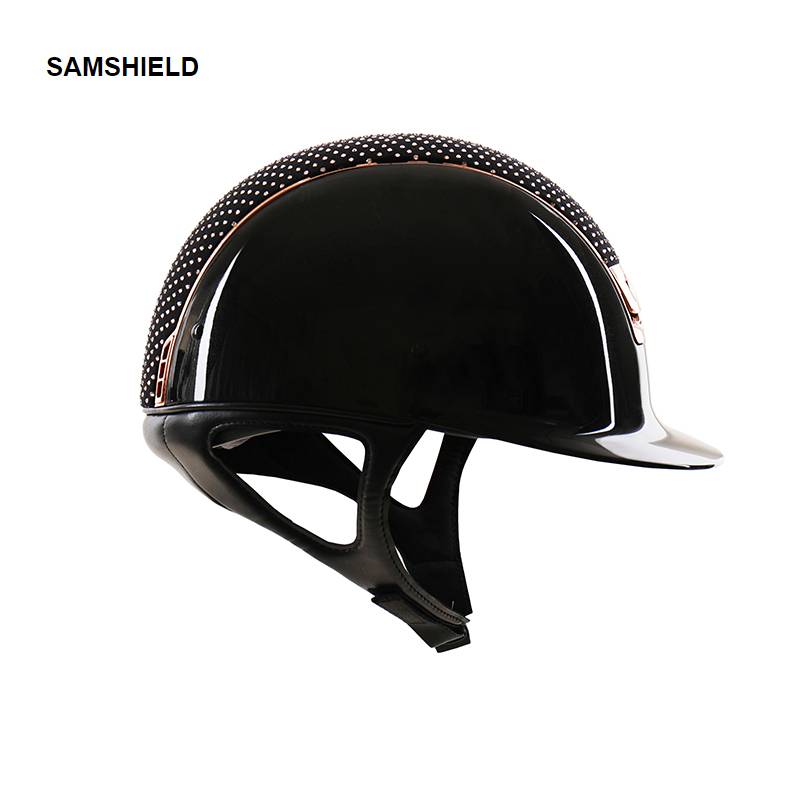 France imported Samshield Black Rose Gold Luxury Loserqi Equestrus helmet men and women with the same paragraph 585