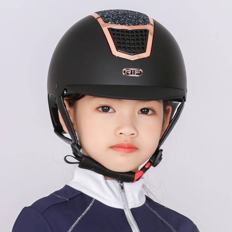 RIF co -branded children's equestrian helmet horse riding hat equivalent equipment adjustable equestrian hat riding equipment