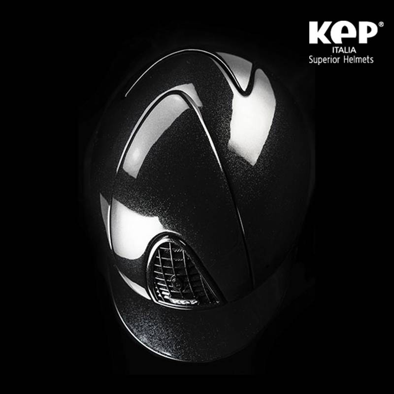 Italian KEP Equestrian helmet Equestrian Equipment Bright Black Star Black U helmet professional helmet riding equipment