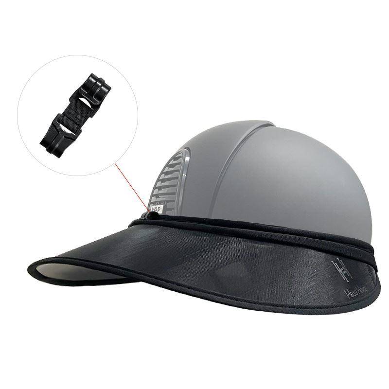 Hello Horse Equestrian helmet anti -UV anti -UV summer covered face and shielded sun hat sunscreen