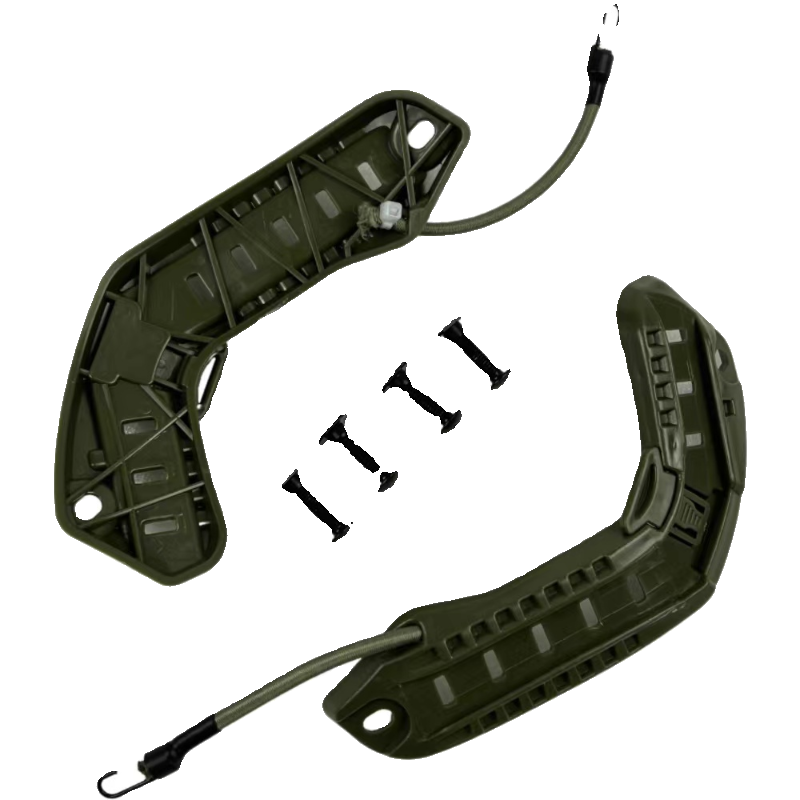 Manufacturers directly supply orange horses tactical helmet side -edge sheet attachment parts screw accessories outdoor CS protection