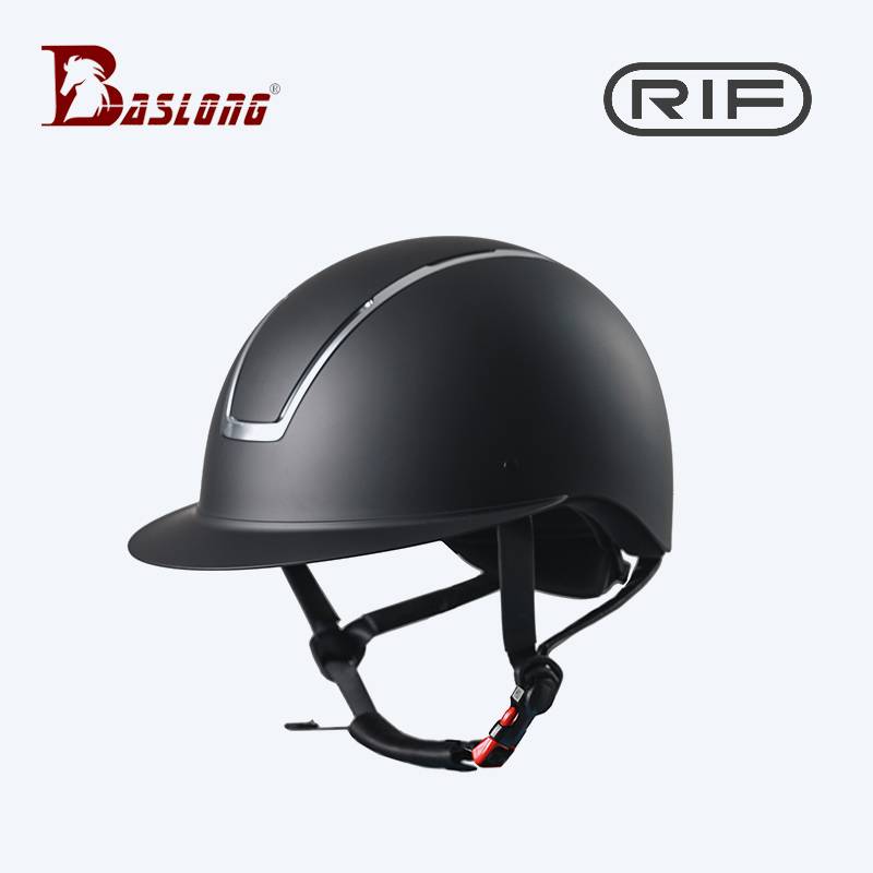 RIF Equestrian helmet riding helmet, fashion minimalist equestrian barrier barrier helmet, big hat, head helmet EU security certification