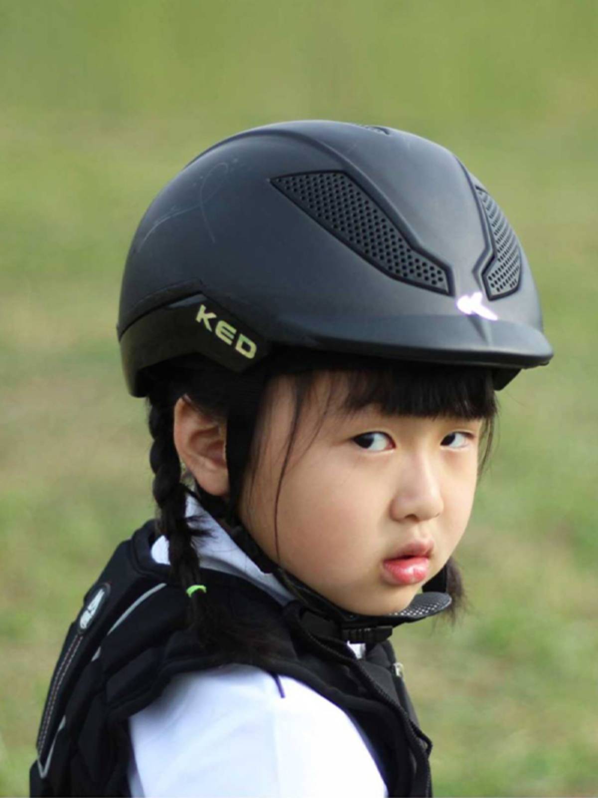 Ked Equestrian helmet Children in Germany imported summer horse riding cap super light breathable horse ride harstelling junior equipment