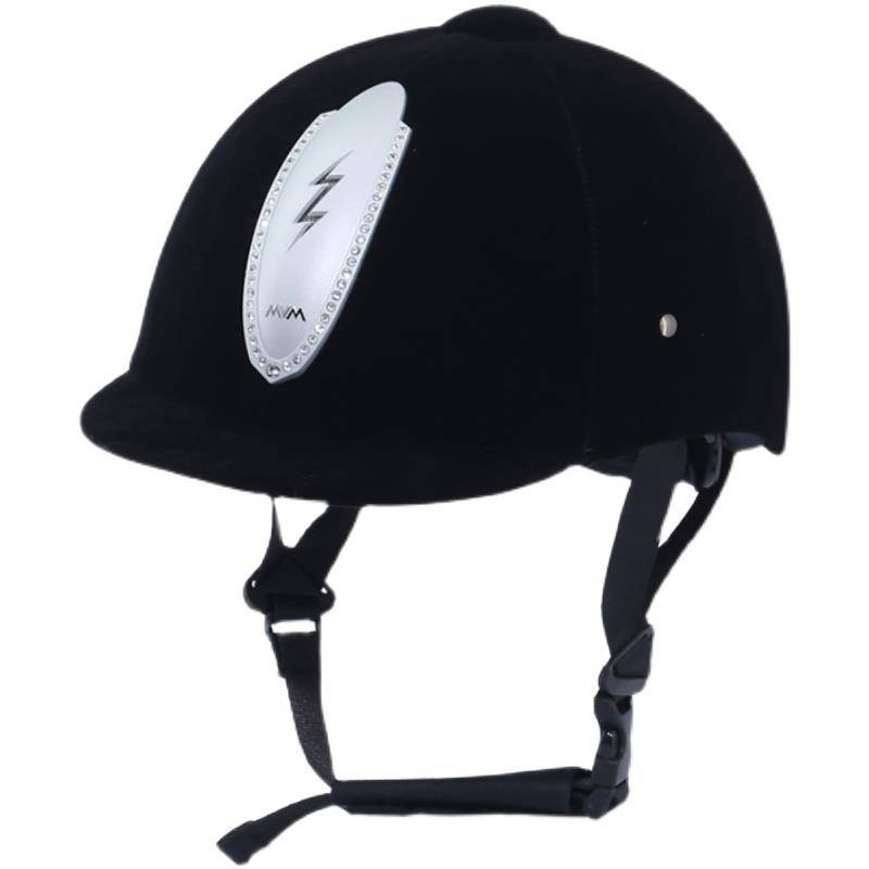 Horseman training competitions with horseman's helmets and horseman's helmets