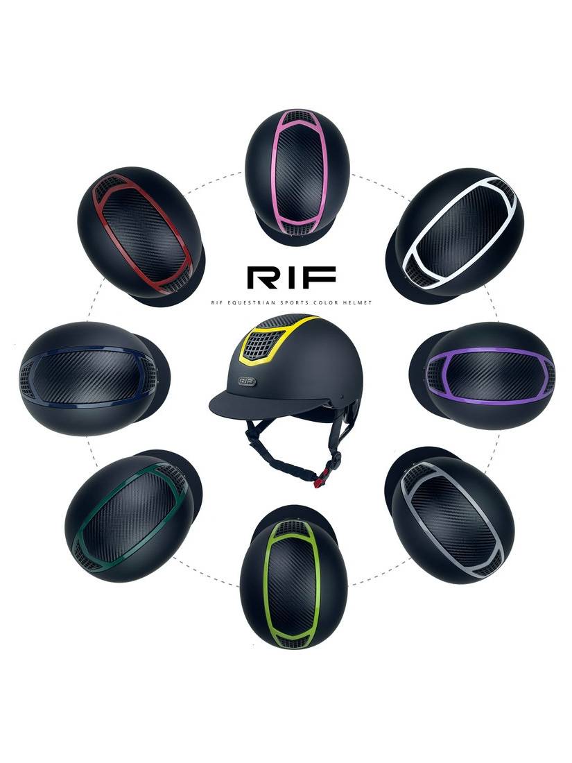 RIF Equestrian helmet men and women riding helmets Children's equestrian hat Equestrian barrier helmet safe EU certification