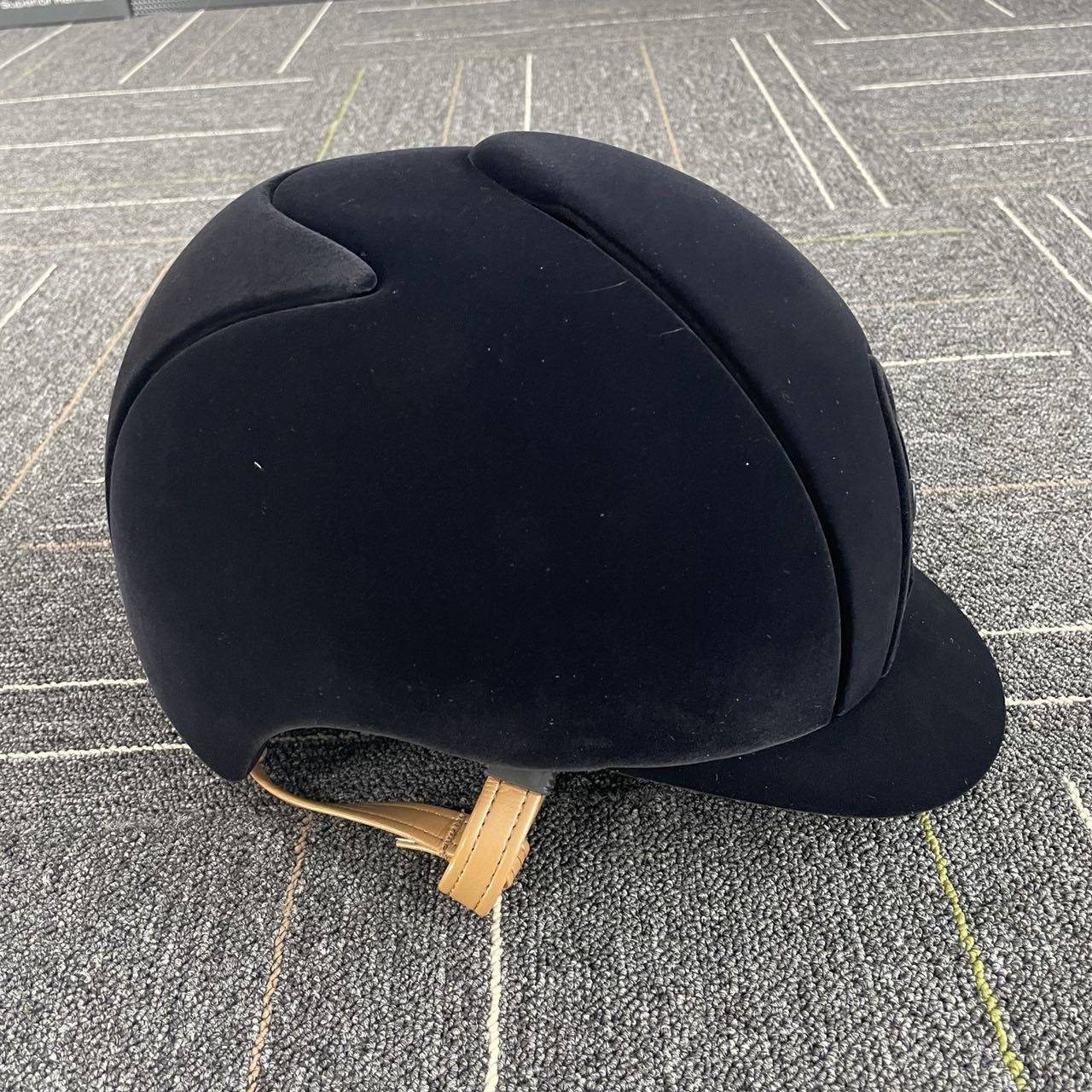 Italian KEP velvet children's equestrian helmet rider riding equipment adult horse art riding helmet