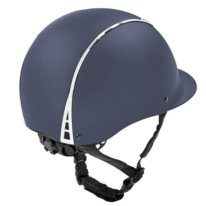 German direct mail professional fashion silver -edge children adult youth equestrian helmet safety safety