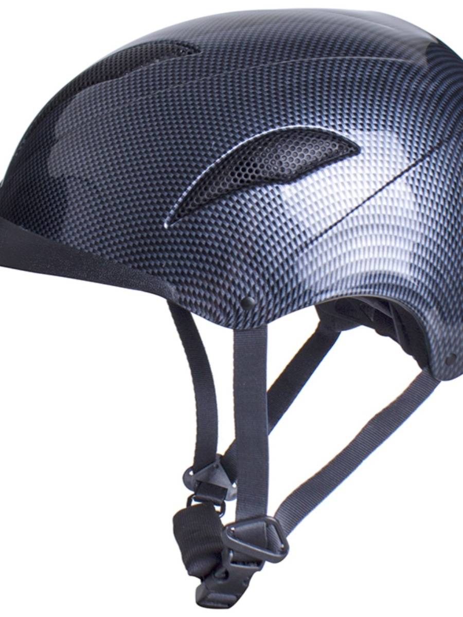 BR carbon fiber texture equestrian helmet can adjust the horse riding helmet Rocky horse horses 8101226