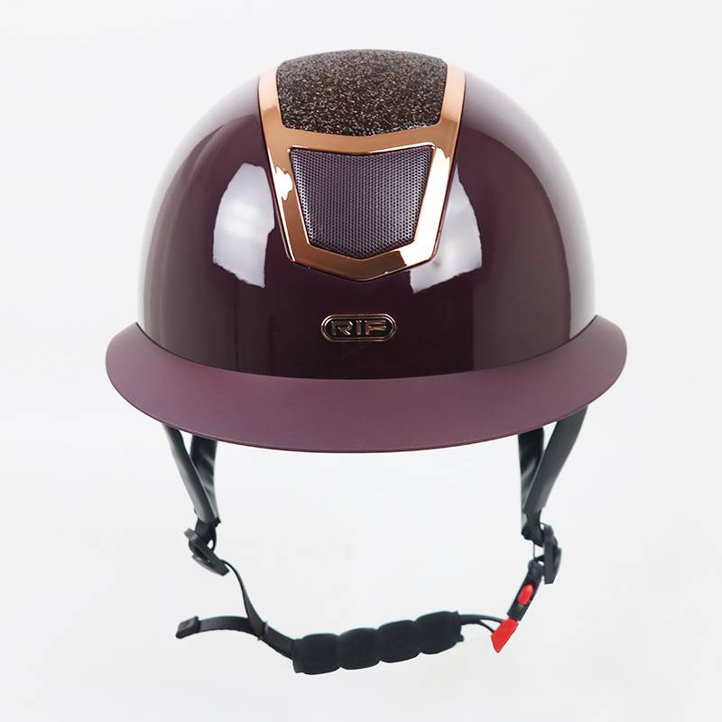 RIF Equestrian helmet female Bol Red Hat Barlier Riding Dorde Ride Riding Helmet Relieving Safe Safety Certification Equestrian Hat