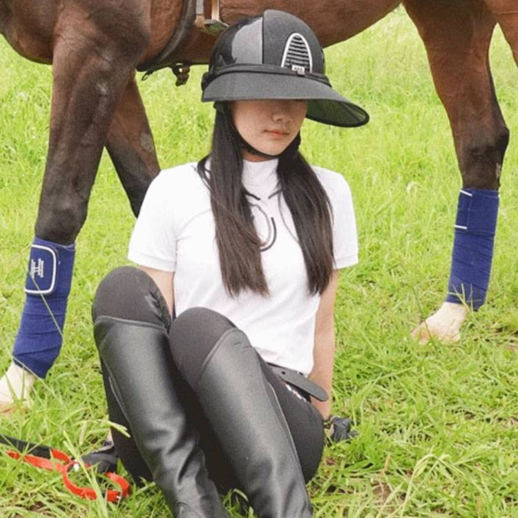 Horse helmets, suncaps, suncaps for young men, sunshields for the summer, UV-protected horse