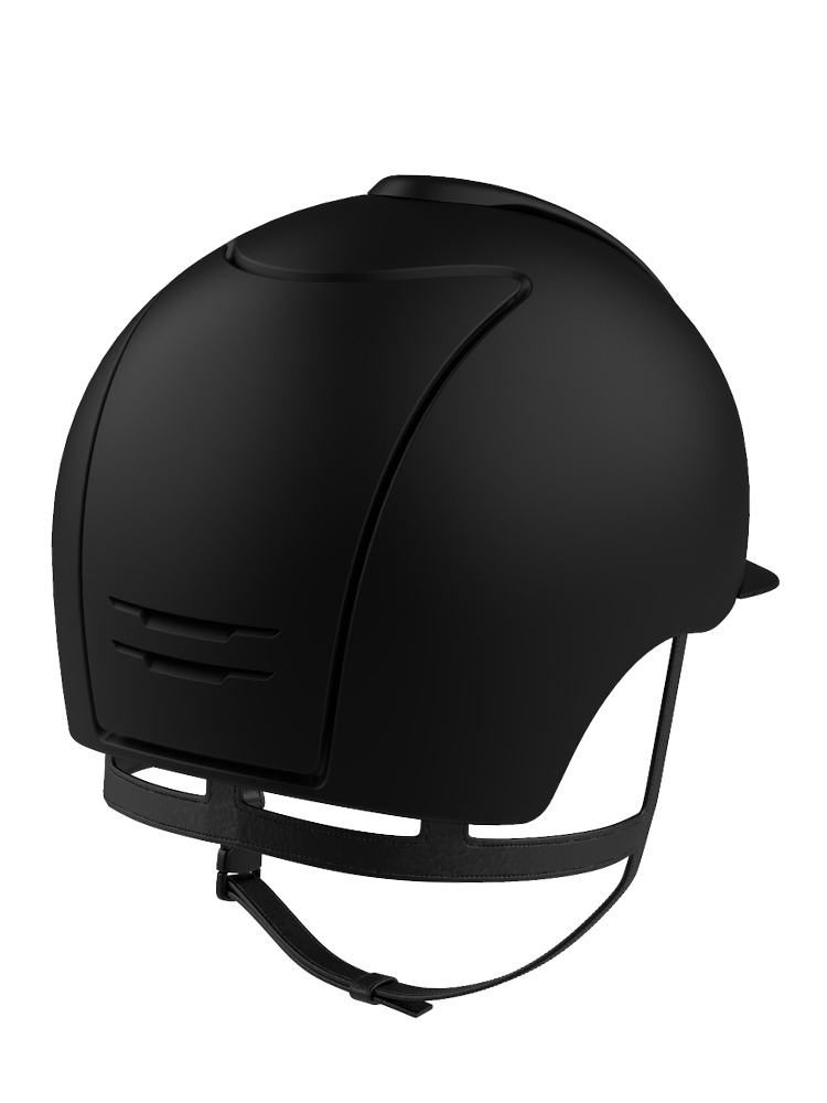 Italian KEP second -generation matte dark horse technical helmet (front silver) Rockma horses 8101262