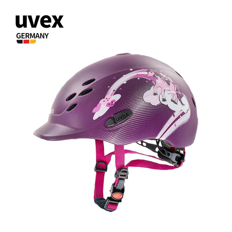 Germany imported UVEX children's equestrian helmet 3D adjustment ultra -light breathable horse riding equipment