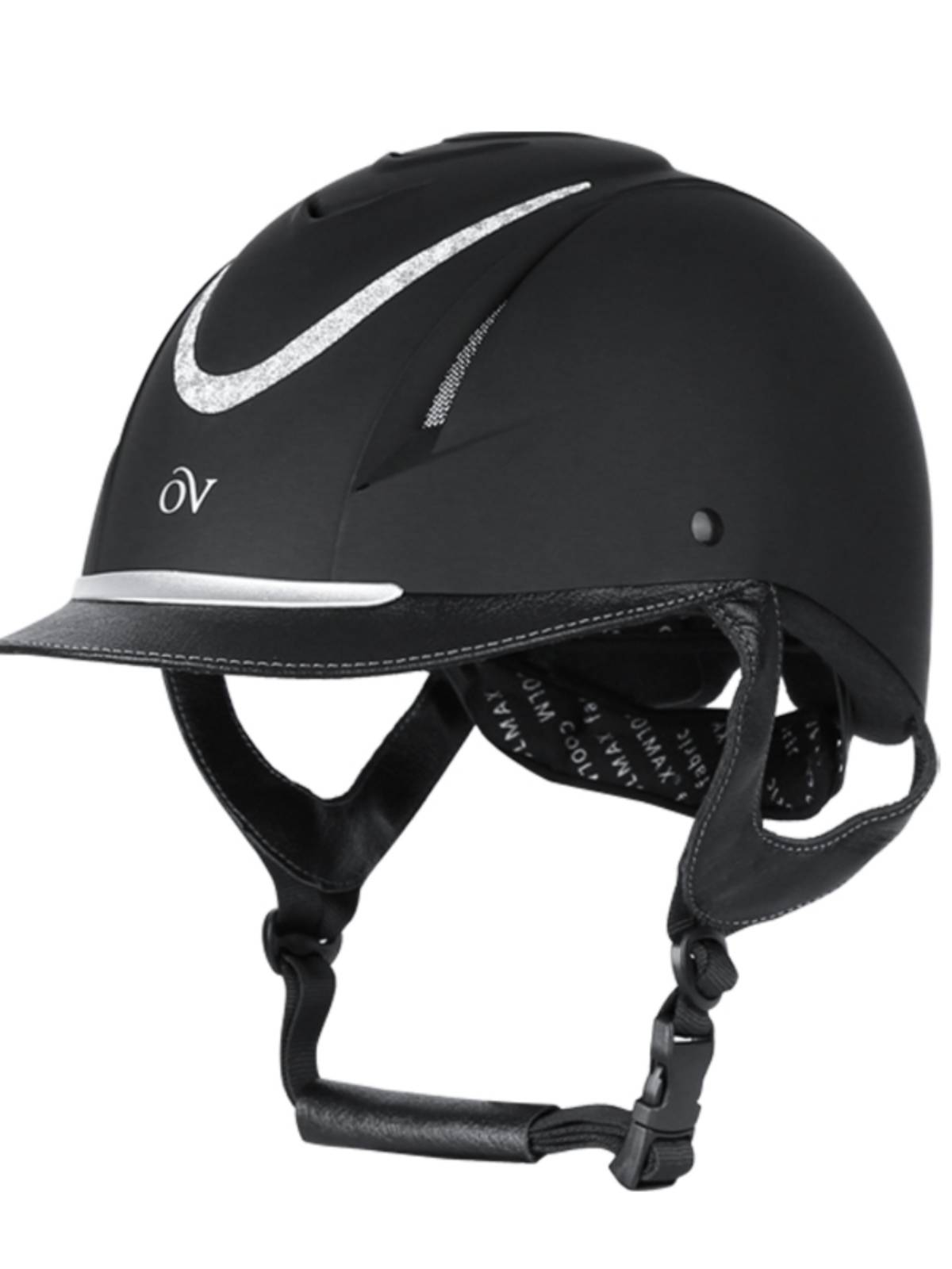 American OVATION Equestrian helmet gold and silver bars can adjust the riding helmet Rocky Horse 8101129