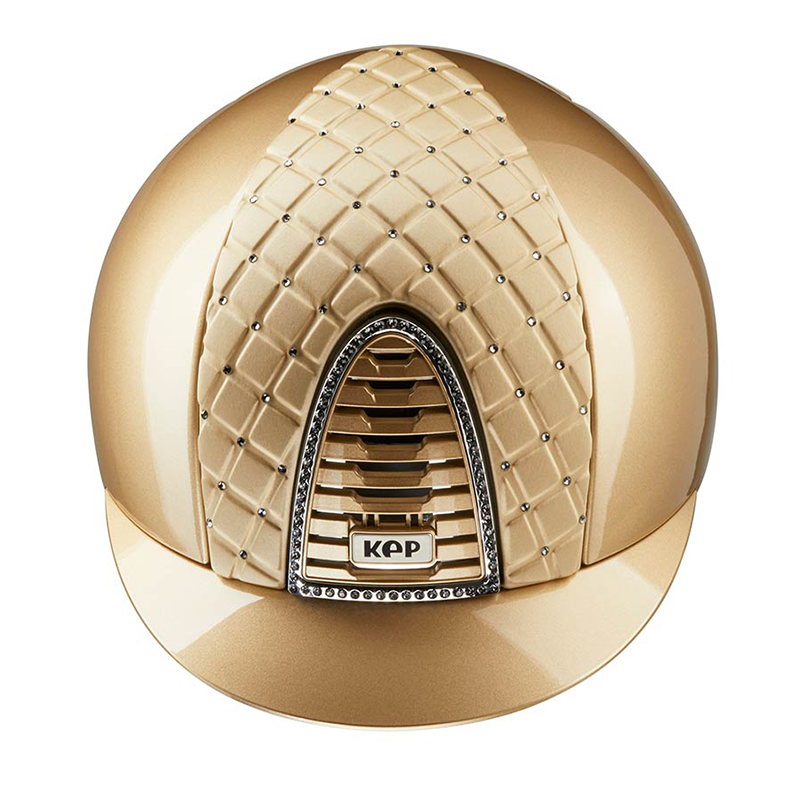 Italian KEP Milanig Diamond Robe Equestrian helmet 8101307