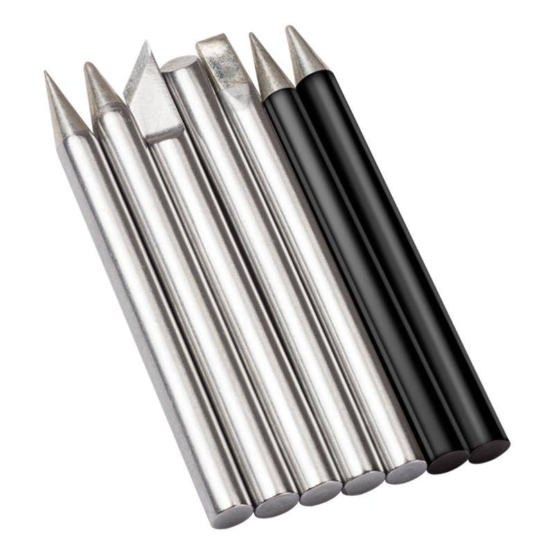Electric brand iron head hot -inserted 40W60W welding pen repair universal lead Luo mouth knife head head horseshoe -shaped tip