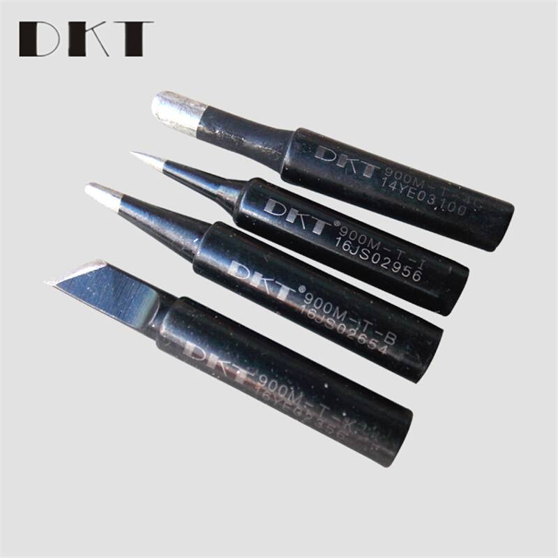 EssenceDKT soldering iron head Lead -free environmental protection soldering iron turtle 900M series internal thermal heating core 936 black diamond knife horseshoe