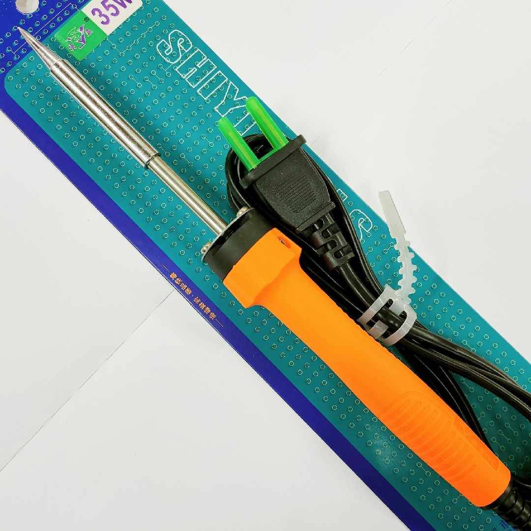 Yidi inner hot electric soldering iron large power 75 watts 35W50W alloy pointed horseshoe head home repair